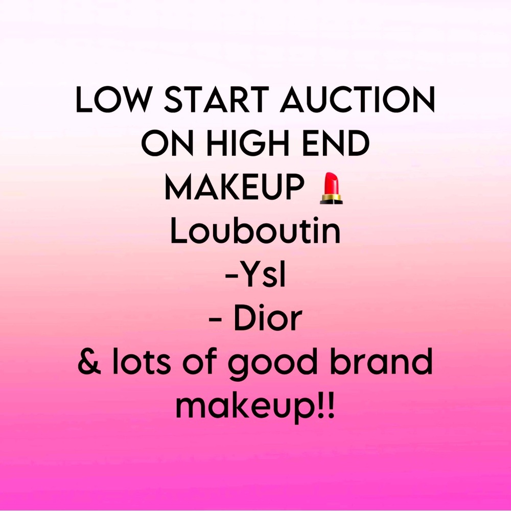 Makeup auction! 5/25/24